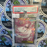 Pokemon TCG- 2025 “Pokémon: M2a JP” Mega Diance ex (238/193) Special Art Rare PSA Graded Single Holographic Card [GEM MINT 10]
