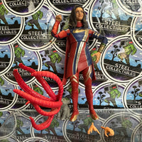 Marvel Legends- “The Marvels” Ms. Marvel & Goose (w/ Totally Awesome Hulk BAF Part) 6” Poseable Action Figure
