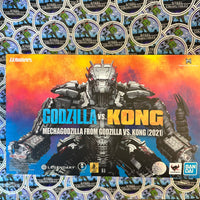 S.H. Monsterarts- Bandai Namco Tamashii Nations “Godzilla VS. Kong (2021)” MechaGodzilla Poseable Action Figure [CIB]
