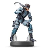 AMIIBO- JAPANESE “METAL GEAR SOLID” SOLID SNAKE (SUPER SMASH BROS.) JPN FIGURE [NEW/SEALED]
