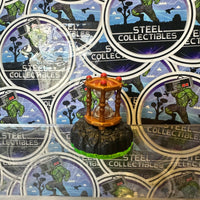 Skylanders- Darklight Crypt Adventure Pack w/ Ghost Roaster, Healing Elixir & Time Twister Magic Items “Skylanders Spyro's Adventure” Toys-To-Life Figure [4-Pack]
