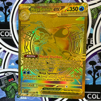 Pokémon TCG- “Pokemon ME04: Chaos Rising (CRI)” Mega Greninja EX (122/086) Near Mint Holographic Mega Hyper Rare Single Card [NM]

