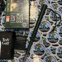 GENESIS- “TeeV Golf” Golf Club Controller For Sega Genesis (w/ PGA Tour Golf For Sega Genesis) [CIB]
