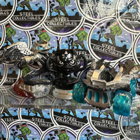 Skylanders- Dark Spitfire w/ Dark Hot Streak (Land Vehicle) & Kaos Trophy “Skylanders SuperChargers” Toys-To-Life Figure [3-Pack]
