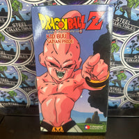 VHS- 2002 “DRAGON BALL Z: KID BUU SAGA” (THE PRICE OF VICTORY, VEGETA’S PLEA, SAIYAN PRIDE, REGRESSION) EDITED VERSION ENGLISH DUBBED ANIME VHS TAPE [SET OF 4]
