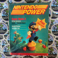 Nintendo Power- July/August 1988 “Super Mario 2” 20-Page Spectacular Magazine (Vol. 1) w/ Poster & Mail-In Card [See Pictures For Condition!]
