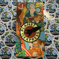 QMX- 2016 20th Century Fox’s “Futurama” Planet Express Ship (Loot Crate Exclusive) Mini Masters Vehicle [CIB]
