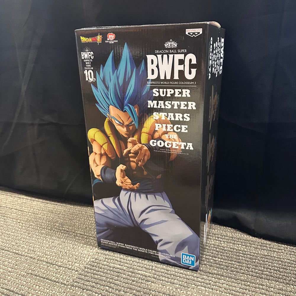 Banpresto- “Dragon Ball Super” BWFC Super Master Stars Piece The Gogeta Statue (Pre-owned)