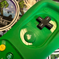 Nintendo Wii- “Super Mario Bros.” Luigi Wii Motion Plus Wireless Remote/Controller w/ Sleeve [CIB- DAMAGED, SEE PICTURES!]
