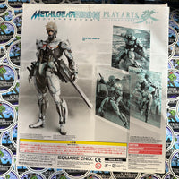 Play Arts Kai- Square Enix “Metal Gear Rising: Revengesnce” Raiden (White Armor Ver.) Poseable Action Figure [CIB]
