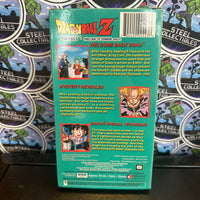 VHS- 2000 “DRAGON BALL Z: TRUNKS SAGA” (Z WARRIORS PREPARE, PRELUDE TO TERROR, MYSTERIOUS YOUTH, THE HISTORY OF TRUNKS) UNCUT VERSION ENGLISH DUBBED ANIME VHS TAPE [SET OF 4]
