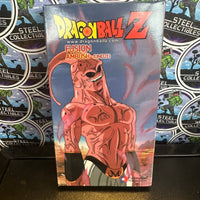 VHS- 2002 “DRAGON BALL Z: FUSION SAGA” (HOPE RETURNS, AMBUSH, LOSING BATTLE, PLAY FOR TIME, & EVIL BUU) UNCUT VERSION ENGLISH DUBBED ANIME VHS TAPE [SET OF 5]
