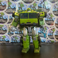 Transformers- “Transformers: Legacy” Bulkhead (Prime) Voyager Class Action Figure
