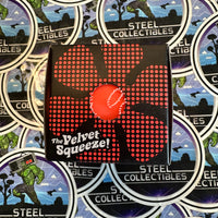 Schylling- 100% Authentic Needoh “Fuzz Ball Flower Power” Orange (The Velvet Squeeze!) Stress Relief/Fidget Toy [New/Factory Sealed]
