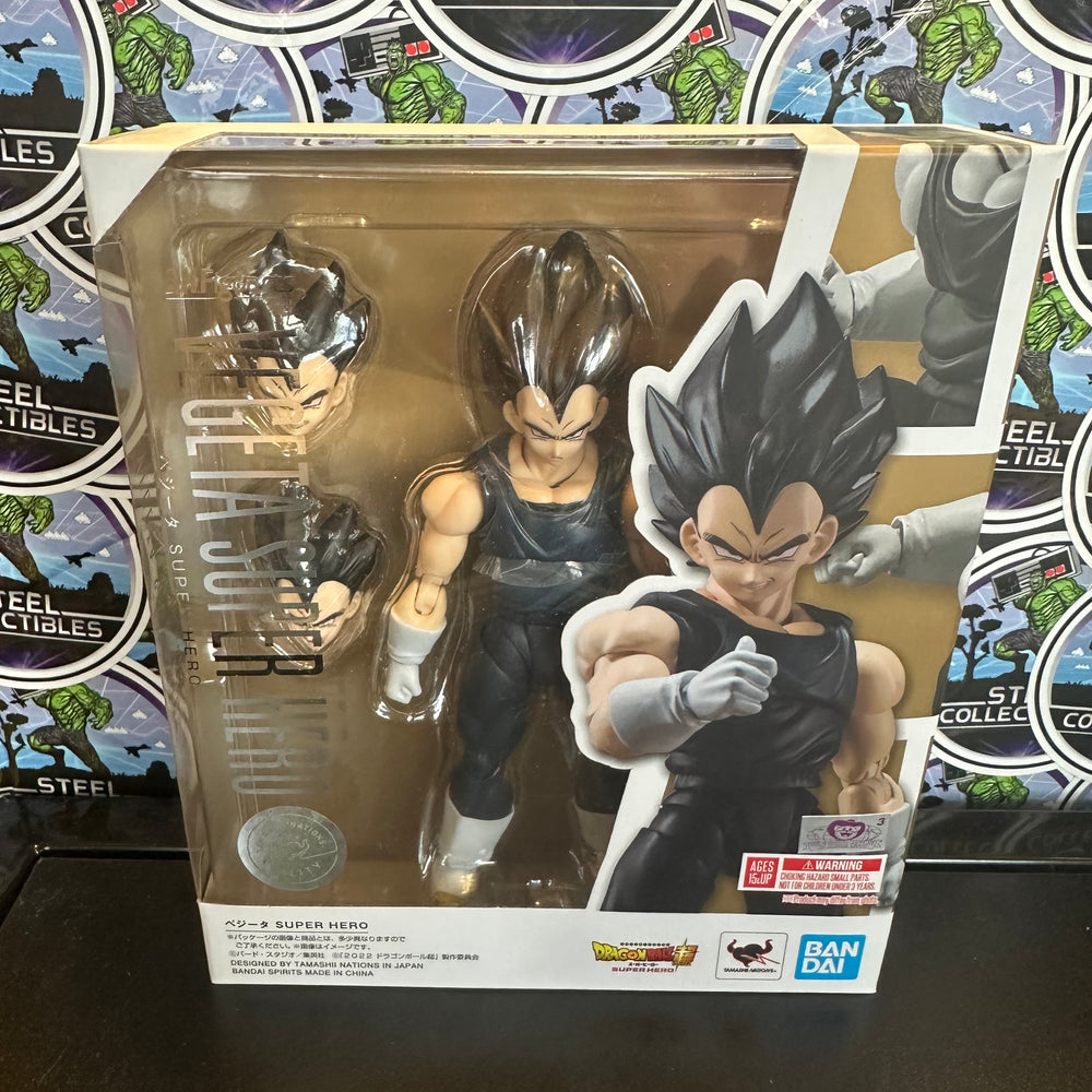 S.H. Figuarts- “Dragon Ball Super: Super Hero” Vegeta (Super Hero) Figure