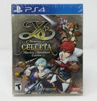 PS4- YS: MEMORIES OF CELCETA (TIMELESS ADVENTURER EDITION) [NEW/SEALED]
