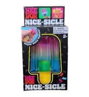 Needoh- 100% Authentic Needoh “Nice-Sicle” Rainbow Nice-Sicle Stress Relief/Fidget Toy [New/Sealed]
