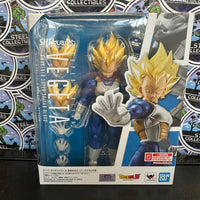 S.H. Figuarts- “Dragon Ball Z” Super Saiyan Vegeta (Awakened Super Saiyan Blood) Poseable Action Figure [CIB]
