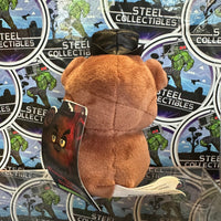 Jazwares- Freddy Fazbear “Five Nights At Freddy’s” 4-Inch FNAF Plush Toy w/ Glow-In-The-Dark Eyes (New w/ Tags)
