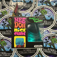 Needoh- 100% Authentic Needoh “Nice Cube” Blue Nice Cube (Super Solid Squish!) Stress Relief/Fidget Toy [New/Factory Sealed]
