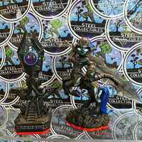 Skylanders- Trap Master Knight Mare w/ Midnight Museum (LightCore) Level Expansion Magic Item “Skylanders Trap Team” Toys-To-Life Figure [2-Pack]
