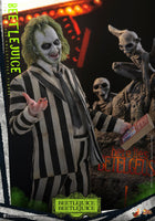 Hot Toys- “Beetlejuice Beetlejuice” Beetlejuice Hot Toys MMS767 1/6 Scale Collectible Figure [New/Sealed]

