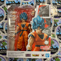 S.H. Figuarts- Bandai “Dragon Ball Super: Broly” Super Saiyan God Super Saiyan Blue Goku (SSGSS) Tamashii Nations Poseable Action Figure [CIB]
