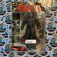 Palisades- “Resident Evil Action Figures: Series 2” Mr. X From Resident Evil: 2 (w/ Alt Hands, & Logo Base) Poseable Action Figure [New/Sealed]
