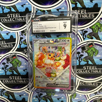 Pokemon TCG- 2025 Pokemon Prismatic Evolutions Super-Premium Collection Black Star Promos Eevee ex (174) CGC Graded Single Holographic Card [MINT 9]

