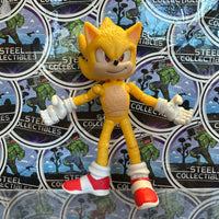 Jakks Pacific- “Sonic the Hedgehog: 3” Super Sonic The Hedgehog 5” Poseable Action Figure
