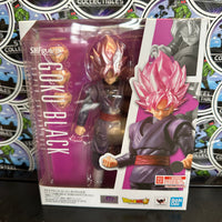 S.H. Figuarts- Bandai “Dragon Ball: Super” Goku Black (Super Saiyan Rosé) Tamashii Nations Poseable Action Figure [CIB]
