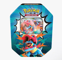 (PRE-ORDER NOW! AVAILABLE 08/28/29!) POKEMON TCG- “ASCENDED HEROES” TIN (MEGA FERALIGATR EX) [NEW/FACTORY SEALED]
