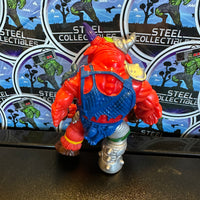 TMNT- Playmates 1991 “Teenage Mutant Ninja Turtles” Groundchuck Vintage Poseable Action Figure
