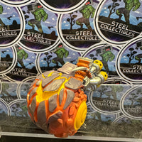 Skylanders- Burn-Cycle (Land Vehicle) “Skylanders SuperChargers” Toys-To-Life Figure [Damaged, See Pictures]
