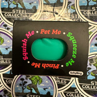 Schylling- 100% Authentic Needoh “Funky Pup” Blue (Pinch Me, Squish Me, Pet Me! Feel the Funk!) Stress Relief/Fidget Toy [New/Factory Sealed]
