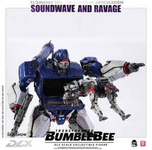 Three Zero DLX Transformers Soundwave (Bumblebee Movie)