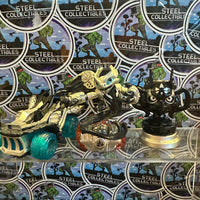 Skylanders- Dark Spitfire w/ Dark Hot Streak (Land Vehicle) & Kaos Trophy “Skylanders SuperChargers” Toys-To-Life Figure [3-Pack]
