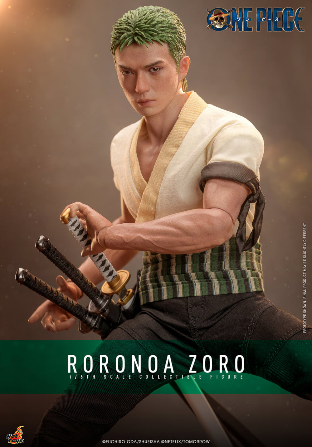 Hot Toys- TMS110 Zoro (Netflix One Piece) 1/6th Scale Collectible Figure