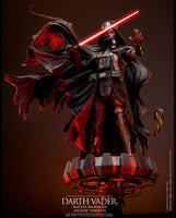 Sideshow- “Star Wars” Battle Damaged Darth Vader (Deluxe Version) Hot Toys 1/6 Scale [New/Sealed]
