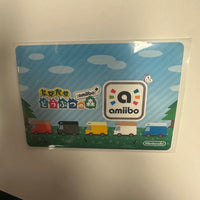 AMIIBO- JAPANESE “ANIMAL CROSSING: WELCOME AMIIBO” BOYD (JPN) #21 [CARD]
