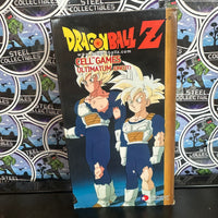 VHS- 2002 “DRAGON BALL Z: CELL GAMES SAGA” (SURRENDER, THE GAMES BEGIN, GUARDIAN’S RETURN, A MOMENT’S PEACE, ULTIMATUM) UNCUT VERSION ENGLISH DUBBED ANIME VHS TAPE [SET OF 5]

