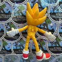 Jakks Pacific- “Sonic the Hedgehog: 3” Super Sonic The Hedgehog 5” Poseable Action Figure
