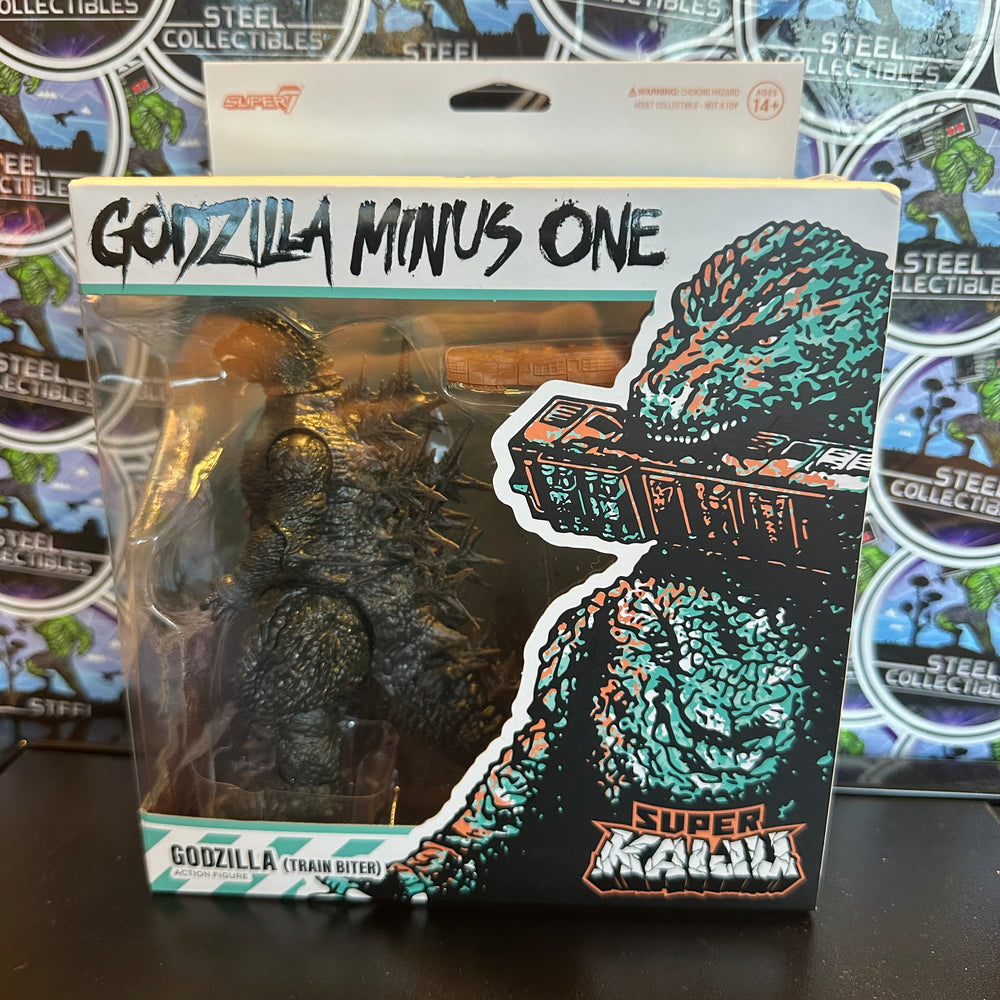 Super7- Super Kaiju Godzilla (Train Biter) Action Figure (New)