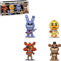 Funko Pop! Games- “Five Nights At Freddy’s” Freddy, Bonnie, Chica, & Foxy (FNAF) [4-Pack]
