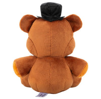 Jazwares- Classic Freddy Fazbear “Five Nights At Freddy’s” 8-Inch FNAF Plush Toy w/ Glow-In-The-Dark Eyes (New w/ Tags)
