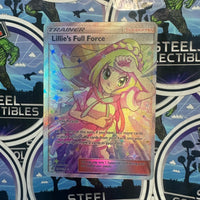 Pokemon TCG- “Sun & Moon: Cosmic Eclipse (SM12)” Lillie’s Full Force (230/236) Full Art Trainer Holographic Near Mint Single Card [NM]
