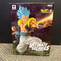 Banpresto- “Dragon Ball Super” Ultimate Soldiers Super Saiyan God Super Saiyan Blue (SSGSS4) Gogeta Statue (Pre-owned)
