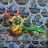 Skylanders/Amiibo- Hammer Slam Bowser w/ Clown Cruiser (Sky Vehicle) “Skylanders SuperChargers” Toys-To-Life Figure [2-Pack]
