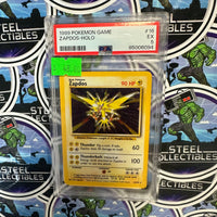 Pokemon TCG- 1999 Pokémon Game Zapdos (#16) PSA Graded Single Holographic EX Card [EX 5]
