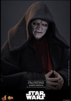 Hot Toys- “Star Wars” Palpatine (Darth Sidious) Movie Masterpiece MMS805 1/6th Scale Collectible Figure By Sideshow [New/Sealed]
